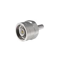 Amphenol Times Microwave Systems EZ-195-NMH-X Connectors N-male (plug) crimp connector, non-solder pin, no braid trim