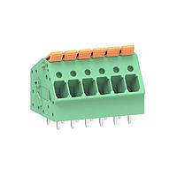 Molex 224929-0006 Fixed Terminal Blocks 5.00mm Pitch Lever Activated Fixed Mount PCB Term Block 35 Entry 6 Ckt