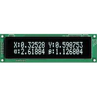 Noritake CU20029-UW1J VFD Displays (Vacuum Fluorescent Displays) 2x20 VFD w/ Controller