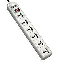 Tripp Lite SUPER6OMNI B Surge Protectors International Surge Protect Strip 230V 6