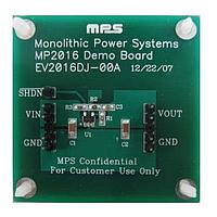 Monolithic Power Systems (MPS) EV2016DJ-00A Linear Voltage Regulator Evaluation Board for MP2016