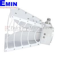 Fairview SH0118N  Broadband Gain Horn Antenna Operating From 1 GHz to 18 GHz With a Nominal 11 dB Typical Gain With N Female Input Connector