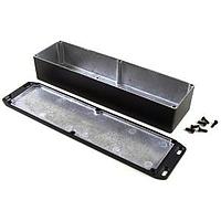 Hammond Manufacturing 1590WBXFLBK Die-cast box 1590BX W-PROOF FLANGED LID BK