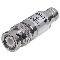 HUBER+SUHNER 6001.01.A Accessories Impediance Matching Pad BNC plug(m) (50 Ohm) to BNC jack(f) (75 Ohm)