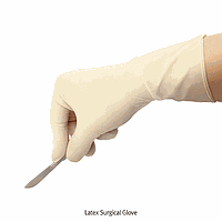 DaiHan DM.Glo6003 Surgical Glove, Latex, Sterile, Powder Free. 7.5 , 50 pair