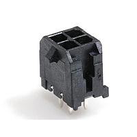 Molex 43045-0427 Shrouded Microfit 3.0 Vert TH Hdr DR Tin 4Ckt