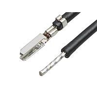 Molex 215711-1124 Discrete Wire Cable Assemblies CLIK-Mate1.5 Lead Sn M-S 300MM 24AWG BK