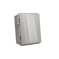 Bud Industries NBF-32012 Electrical Enclosures NEMA Enclosure ABS Plastic (8.3 X 6.4 X 3.9 In)