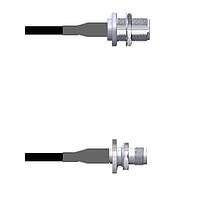 Amphenol Custom Cable Q-2604S000M060i RF Cable Assemblies N-SJB/TNC-SJB LMR24 60I