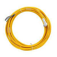 Eaton CSDR5A5CY2205 Sensor Cables / Actuator Cables CORDSET,FEMALE RT ANG,PVC,5P 5W 22 GA,