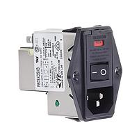 P&B PE0SXDSXB Inlets 10A DUAL FUSE HORIZONTAL MOUNT