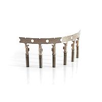 Amphenol SINE Systems AT62-16-0122 Terminals Female Cont Stamped/ Formed 16-18 AWG Nic