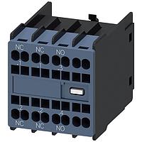 SIEMENS 3RH29112HA12 Electromechanical Contactors AUX. SWITCH 1NO+2NC FOR S00 & S0 SPRNG