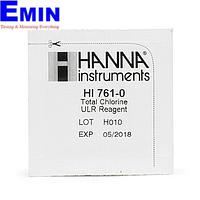HANNA HI761-25 Total Chlorine Ultra Low-Range Checker® HC Reagents (25 Tests)