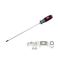 KTC D1M2-830 Hard Plastic Grip Long Screwdriver (300/430mm)