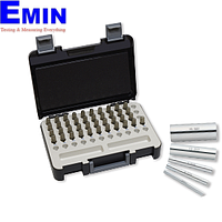 Niigata Seiki AH-2 Steel Pin Gauge Set (3.500- 6.000mm, 0.050mm)