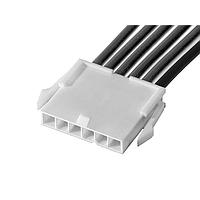 Molex 215321-2062 Discrete Wire MINIFIT JR SR R-S 6CKT 300MM Au