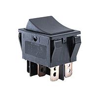 E-Switch R5CBLKBLKEF0 High Current Rocker Switch DPDT ON-ON PNL 15A
