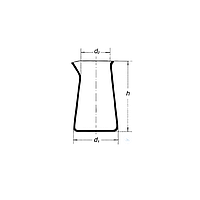 WITEG 5 505 003 Beaker Philips (500ml; 10 pcs)