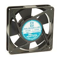 Orion Fans OA125AP-22-1WS Axial Axial Fan, 120x120x25mm, 230VAC, 75CFM, 14W, 42dBA, 2900RPM, Sleeve, Lead Wires
