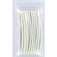 Qualtek Electronics Q2-F-1/8-03-QB6IN-28 Flame Retardant 1/8 6IN 28PC BAG WHITE