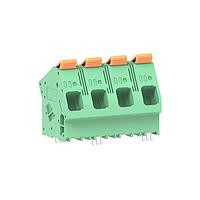 Molex 224934-0004 Fixed Terminal Blocks 15.00mm Pitch Lever Activated Fixed Mount PCB Term Block 35 Entry LR Term 4 Ckt