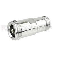 Fairview Microwave SM4478 4.1/9.5 Mini DIN Female to N Female Adapter (6 Ghz,  IP67 UnMated)