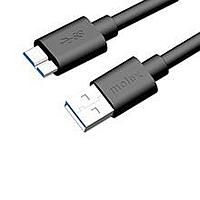 Molex 68789-0041 USB 3.0 USB3.0 A-MtoMicroB-M Blk 1m