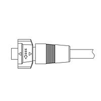 CONXALL CA162802PP07990 Specialized Cables Micro-Con-X Insta-Click 2#20 Pin Straight 79"
