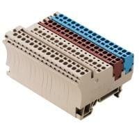 Weidmuller 1692640000 DIN Rail Terminal Blocks ZIA 1.5/3L-1S/16/KB