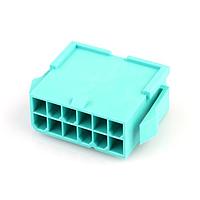 Molex 46993-1230 Power MiniFitJr Plug w/Ers DR GW 12Ckt Gre