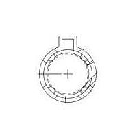 BIVAR 426-250 LED Mounting Hardware Perm-O-Pad Round Tran Cap Natural