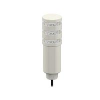 Banner Engineering TL50BLZGYR2AOS3 Tower Lights Beacon Tower Light: 3-Color Sealed; Omnidirectional Pulsed Audible Indicator; Voltage: 100-240 V ac; Environmental Rating: IP67; Colors: Green steady Yellow steady Red flash; 2 m (6.5 ft) Integral Cable