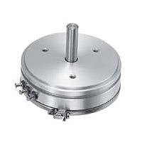 Nidec Components J45S 2K Long Life, Low Noise Potentiometer 353 degree electrical angle, 1.3 W, 2 kOhm resistance, sensing single turn wirewound, .1% linearity, 44.45mm diameter, wirewrap leads