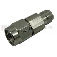 Fairview  SA4016-08  8 dB Fixed Attenuator 2.92mm Male To 2.92mm Female Up To 40 GHz Rated To 2 Watts With Passivated Stainless Steel Body