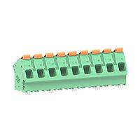 Molex 224935-0009 Fixed Terminal Blocks 15.00mm Pitch Lever Activated Fixed Mount PCB Term Block 35 Entry LF Term 9 Ckt