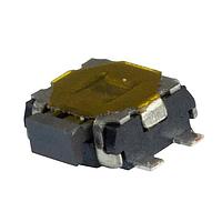 Same Sky (formerly CUI Devices) TS23-46-06-BK-160-SMT-TR Tactile Switches 3.5 x 3 mm, 0.6 mm Actuator Height, 160 gf, Surface Mount, SPST, Black