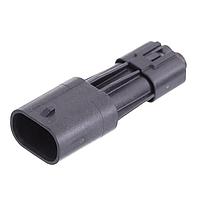 Molex 207778-0002 Plug Housing Squba 3.6mm Sld Plg 2Ckt Sngl Row