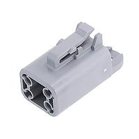 Amphenol SINE Systems ATP04-4P-CAP Accessories Dust cap 4 pos recep grey