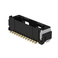 Molex 213225-1231 Headers & Wire Housings CLIK-MATE1.5 SRVT SMT AU 0.38 12P BK