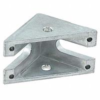 RK Rose+Krieger 4014102 Mounting Hardware BRACKET, ANGLE, 28 X 38MM, TYPE 40, 2-BRACES. DIE CAST ZINC