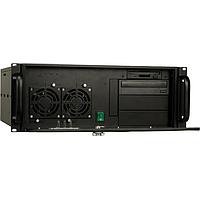 IEI Technology RACK-3000GBATX-R21/A130B Rackmount Chassis 4U ATX motherboard Rackmount Chassis,Black,2x 8cm fan,w/ACE-A130B-R10(300W ATX model)