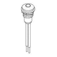 Lumex SSI-LXR3612GD-450 Indicators Green 565nm 30mcd T-3mm 18" Leads Dif