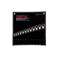 TOPTUL GPAQ1202 12PCS Ratchet Combination Wrench Set