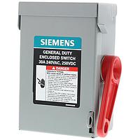 SIEMENS GNF321A Enclosed Disconnect GDSS NF 3P3W 240V 30A NEMA 1 SERIES A