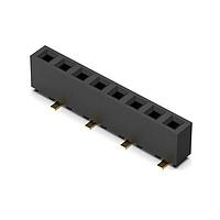 GCT (Global Connector Technology) BG125-06-A-1-1-0440-N-D Sockets 6w, 2.54mm Pitch Socket, SIL, SMT, Vert, D/Ent, R1, GF, Tube