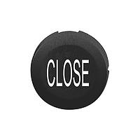 SCHNEIDER ZB6YA232 Cap, Pushbutton, Marked 16MM PB CAP 65168-024