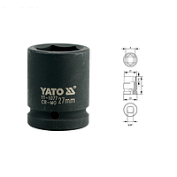 Yato YT-1077 Hexagonal impact socket 3/4"  (27mm)