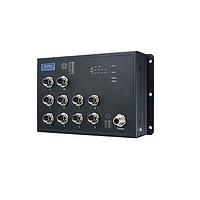 Advantech EKI-9510G-2GL-AE Unmanaged Ethernet Switches EN50155 M12 8GE PoE + 2G Managed SW, 72-