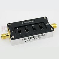 Fairviewmicrowave  SA1501SMA  0 to 15 dB Step Attenuator With a 1 dB Step SMA Female Connectors Rated Up To 6 GHz and Up to 2 Watts in a Switch Design